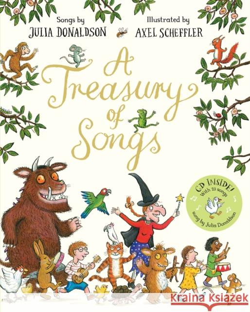 A Treasury of Songs: Book and CD Pack Julia Donaldson 9781509846139 Pan Macmillan - książka