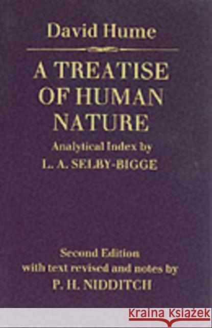 A Treatise of Human Nature Hume, David 9780198245889 Oxford University Press - książka