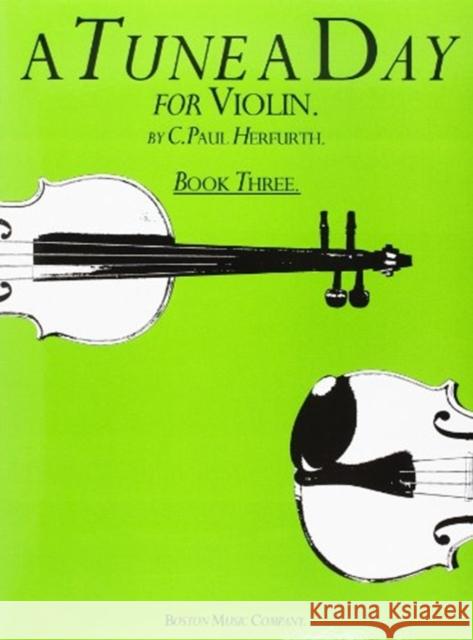 A Tune A Day For Violin Book Three  9780711915930 Hal Leonard Europe Limited - książka