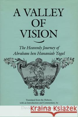 A Valley of Vision: The Heavenly Journey of Abraham Ben Hananiah Yagel Abraham Ben Hananiah D. Jagel David B. Ruderman 9780812281682 University of Pennsylvania Press - książka