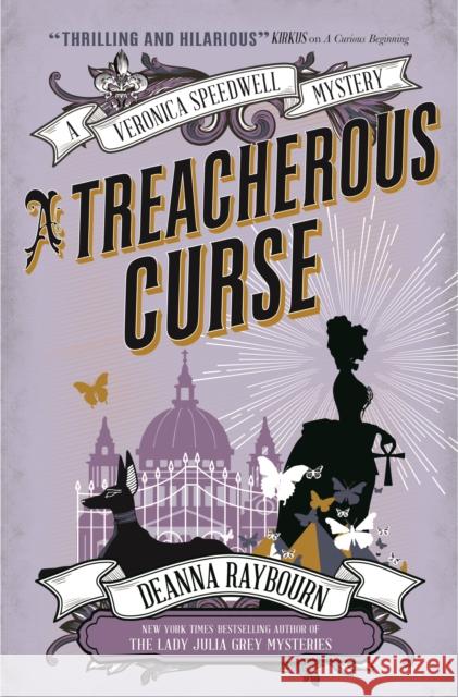 A Veronica Speedwell Mystery - A Treacherous Curse Raybourn, Deanna 9781785650529 Titan Books Ltd - książka