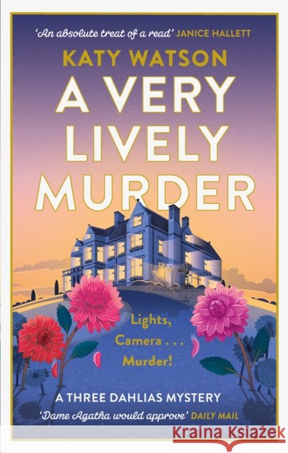 A Very Lively Murder: A thrilling cosy murder mystery Katy Watson 9781408716472 Little, Brown Book Group - książka