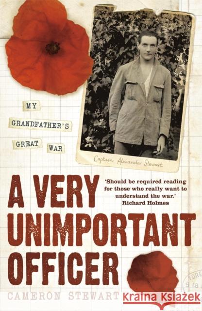 A Very Unimportant Officer Alexander Stewart 9780340977125 Hodder & Stoughton - książka