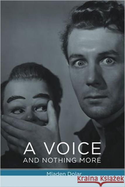 A Voice and Nothing More Mladen Dolar 9780262541879  - książka