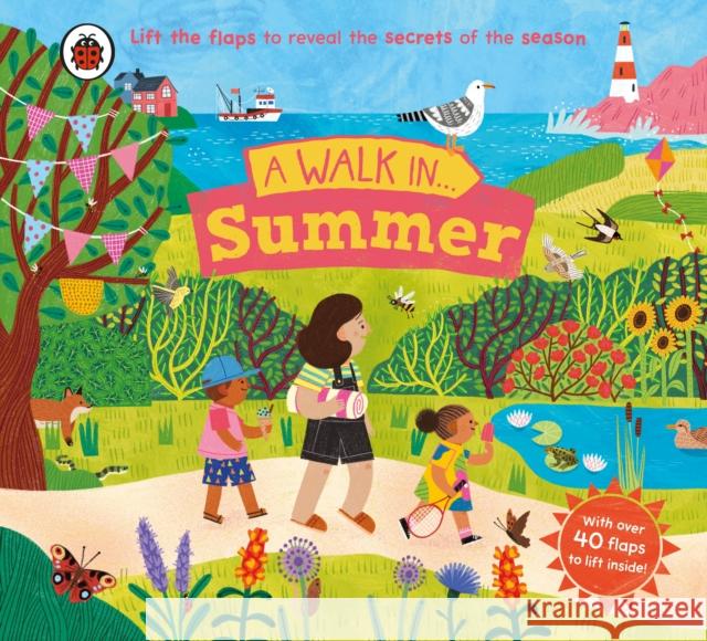 A Walk in Summer: Lift the flaps to reveal the secrets of the season Ladybird 9780241615454 Penguin Random House Children's UK - książka