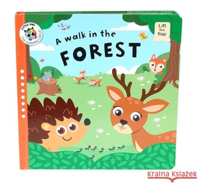 A Walk in the Forest (Lift-the-Flap) Annemarie Zinck 9788742554746 Globe - książka