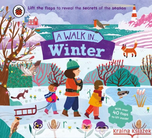 A Walk in Winter: Lift the flaps to reveal the secrets of the season Ladybird 9780241615492 Penguin Random House Children's UK - książka