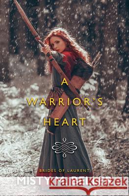A Warrior's Heart Misty M. Beller 9781432892234 Thorndike Press Large Print - książka