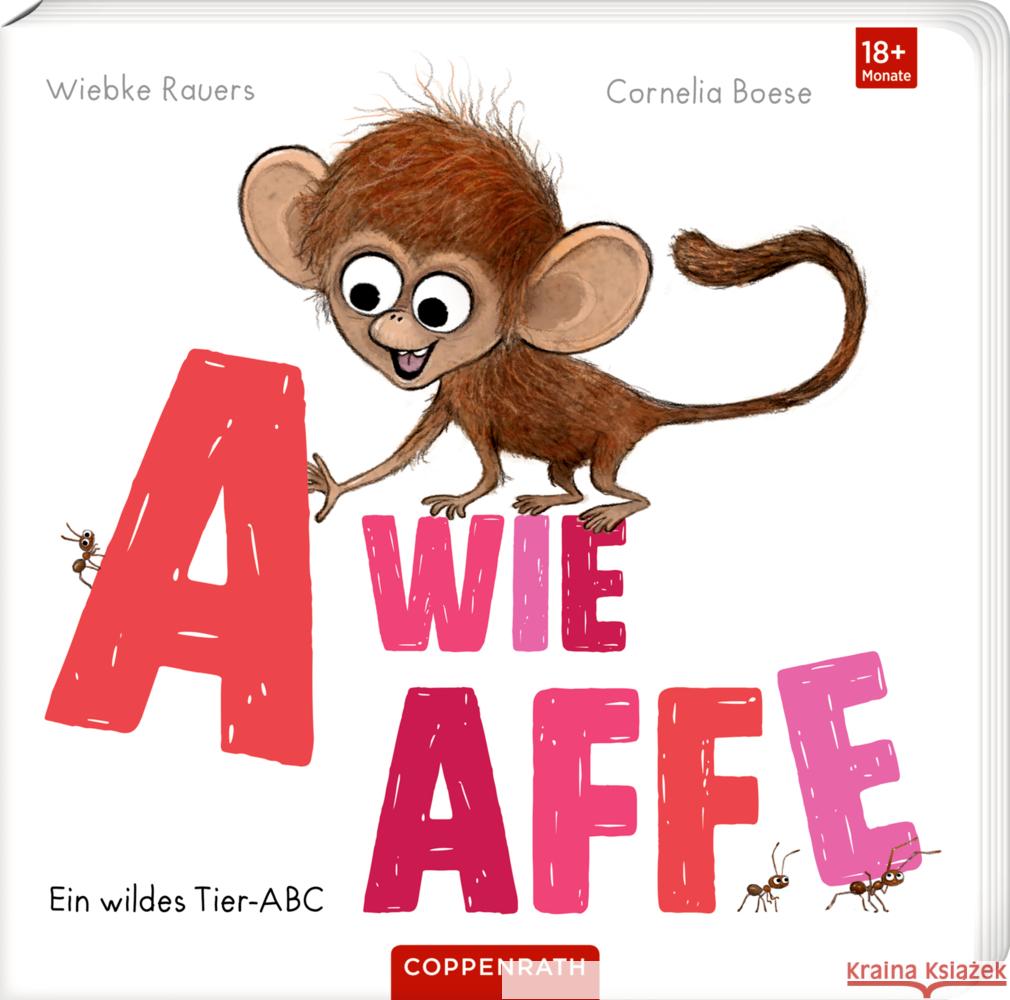 A wie Affe Boese, Cornelia 9783649652892 Coppenrath, Münster - książka