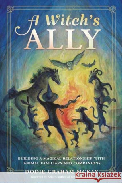 A Witch's Ally: Building a Magical Relationship with Animal Familiars & Companions Dodie Graham McKay Kelden 9780738770116 Llewellyn Publications,U.S. - książka