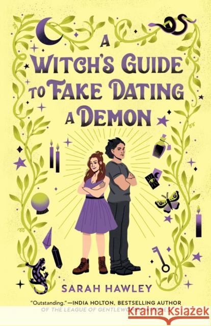 A Witch's Guide to Fake Dating a Demon Sarah Hawley 9780593547922  - książka