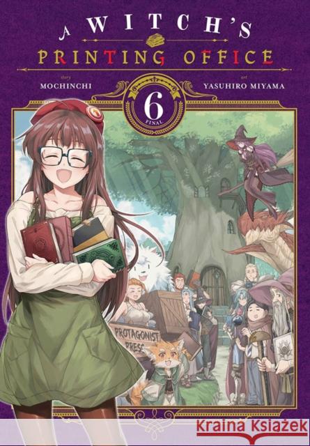 A Witch's Printing Office, Vol. 6 Yasuhiro Miyama 9781975344627 Little, Brown & Company - książka
