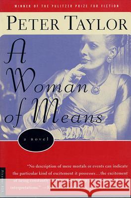 A Woman of Means Peter Taylor 9780312144487 Picador USA - książka