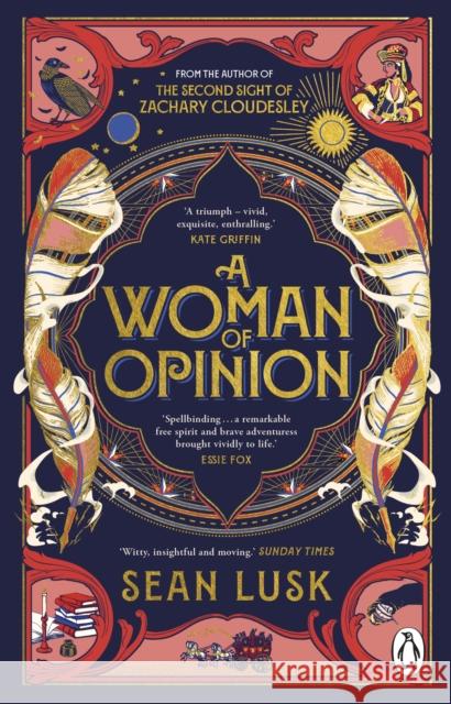A Woman of Opinion Sean Lusk 9781804994368 Transworld - książka