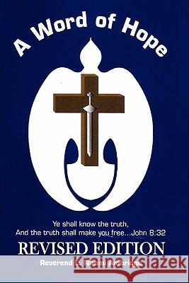 A Word of Hope Rev L. N. Ambridge 9781456842239 Xlibris Corporation - książka