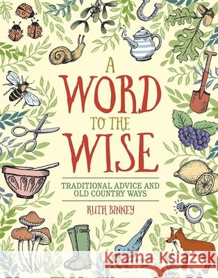 A Word to the Wise: Traditional Advice and Old Country Ways Ruth Binney 9780486828732 Dover Publications - książka