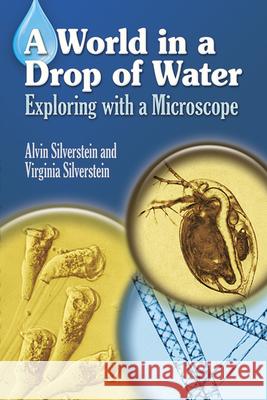 A World in a Drop of Water: Exploring with a Microscope Silverstein, Alvin 9780486403816 Dover Publications - książka