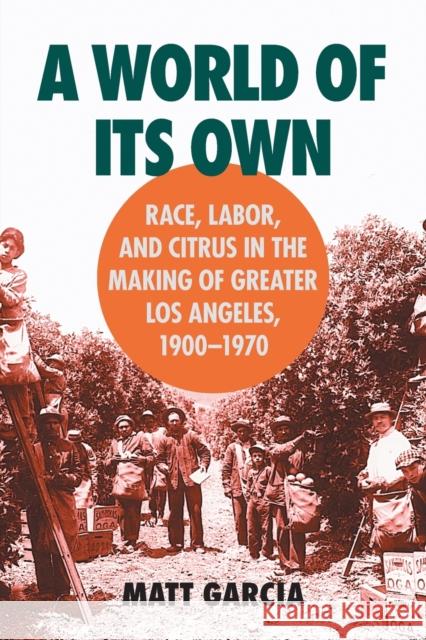 A World of Its Own: Race, Labor, and Citrus in the Making of Greater Los Angeles, 1900-1970 Garcia, Matt 9780807849835 University of North Carolina Press - książka