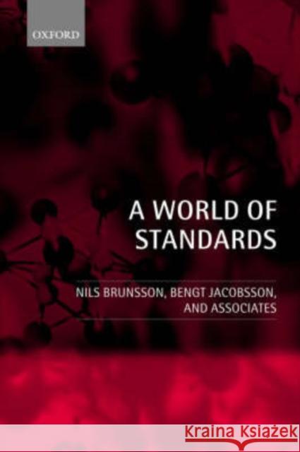 A World of Standards Nils Brunsson 9780199256952  - książka