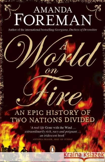 A World on Fire: An Epic History of Two Nations Divided Dr Amanda Foreman 9780141040585  - książka