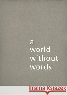 A World without Words Jasper Morrison 9783907044827 Lars Muller Publishers - książka