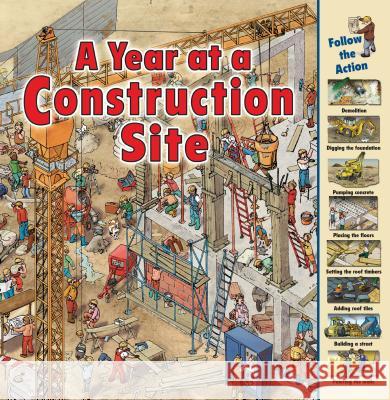 A Year at a Construction Site  9781580137959 First Avenue Editions - książka