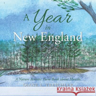 A Year in New England: A Nature Acrostic Poem Book About Months Diane L. Treichler Raymond F. Tameo 9781665530354 Authorhouse - książka