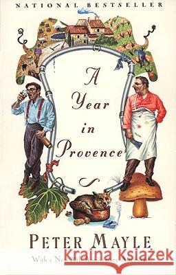 A Year in Provence Peter Mayle Judith Clancy 9780679731146 Vintage Books USA - książka