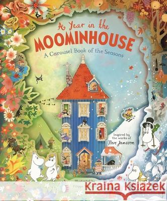 A Year in the Moominhouse: A Carousel Book of the Seasons Tove Jansson 9781509853595 Pan Macmillan - książka