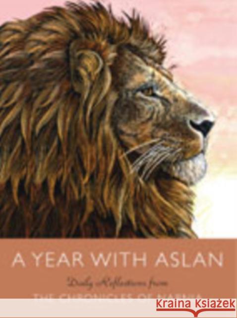 A Year with Aslan: Daily Reflections from the Chronicles of Narnia C. S. Lewis 9780061985515 HarperOne - książka