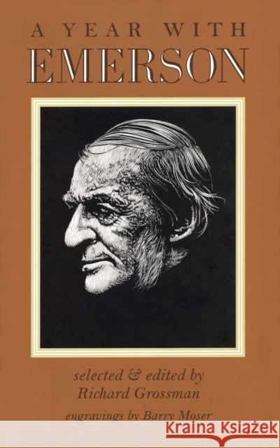 A Year with Emerson Emerson, Ralph Waldo 9781567922981 David R. Godine Publisher - książka