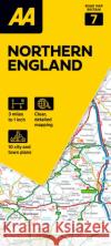 AA Road Map Northern England  9780749584702 AA Publishing