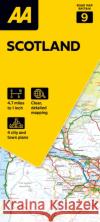 AA Road Map Scotland  9780749584726 AA Publishing