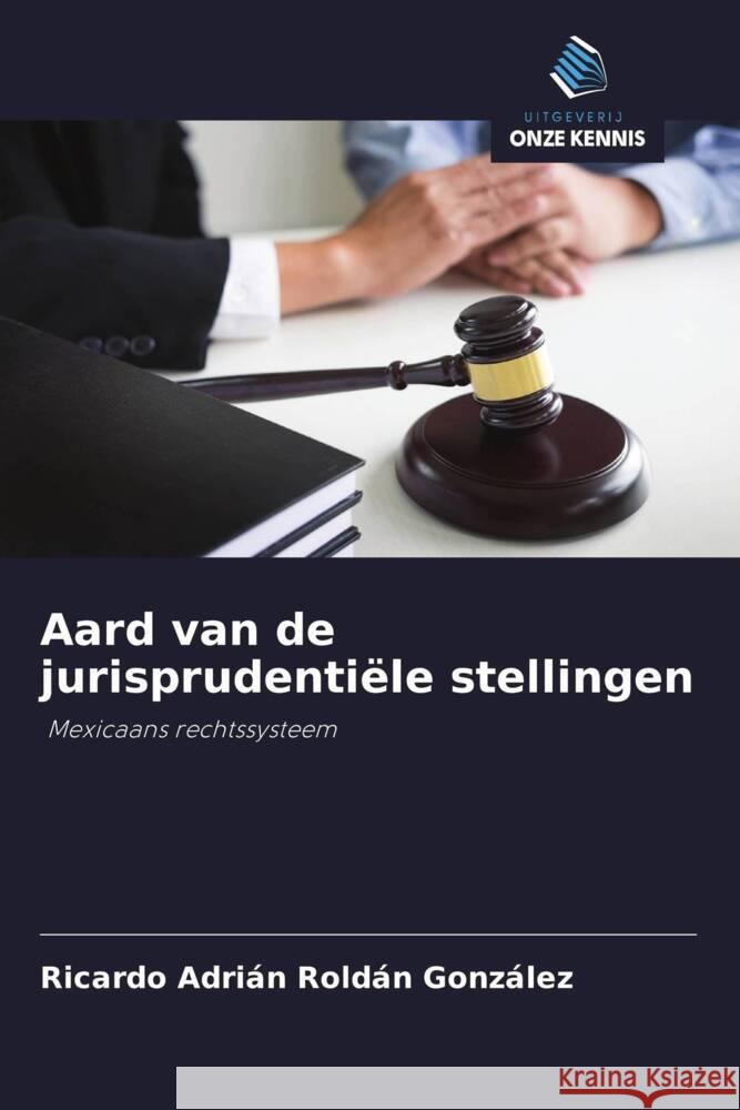 Aard van de jurisprudentiële stellingen Roldán González, Ricardo Adrián 9786203622553 Uitgeverij Onze Kennis - książka