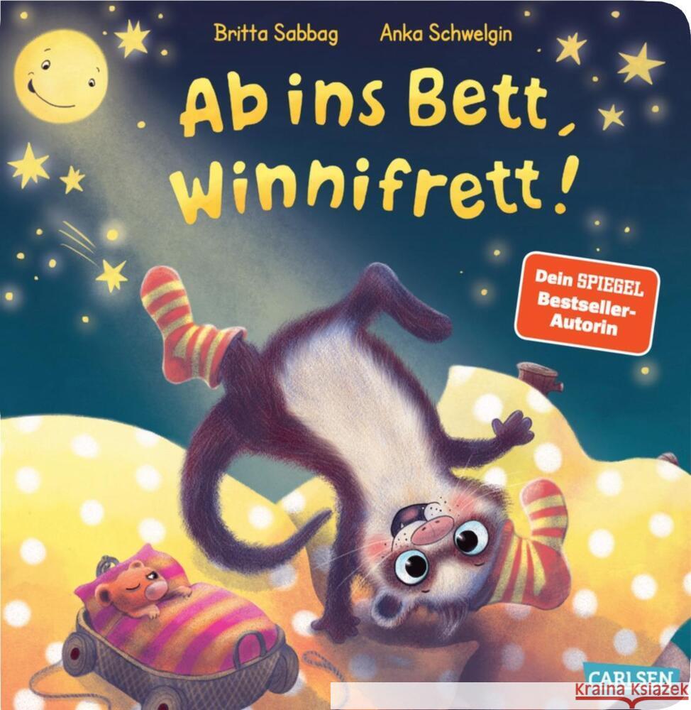 Ab ins Bett, Winnifrett! Sabbag, Britta 9783551172297 Carlsen - książka