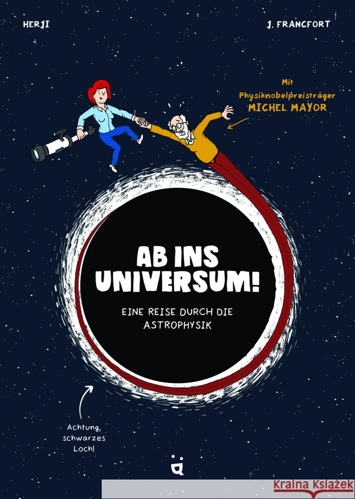Ab ins Universum! Herji 9783907293836 Helvetiq - książka