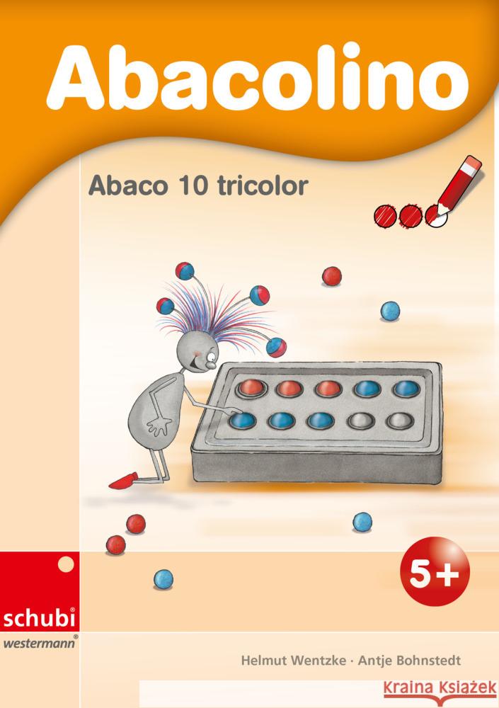 Abacolino - Abaco 10 tricolor Wentzke, Helmut 9783039765294 Schubi Lernmedien - książka