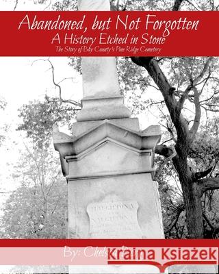 Abandoned, but Not Forgotten: A History Etched in Stone The Story of Bay County's Pine Ridge Cemetery Jessica Wright Chelsea Berg 9781542365680 Createspace Independent Publishing Platform - książka