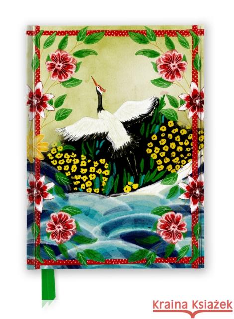 Abby Jacobs: Tokyo Story Crane (Foiled Journal) Flame Tree Studio 9781835625798 Flame Tree Gift - książka