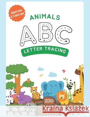 ABC Animals Alphabet: Practice Pen Control and Tracing for Kids: TRACING UPPERCASE AND LOWERCASE LETTERS Marie, Ashley 9798285841807 Independently Published - książka