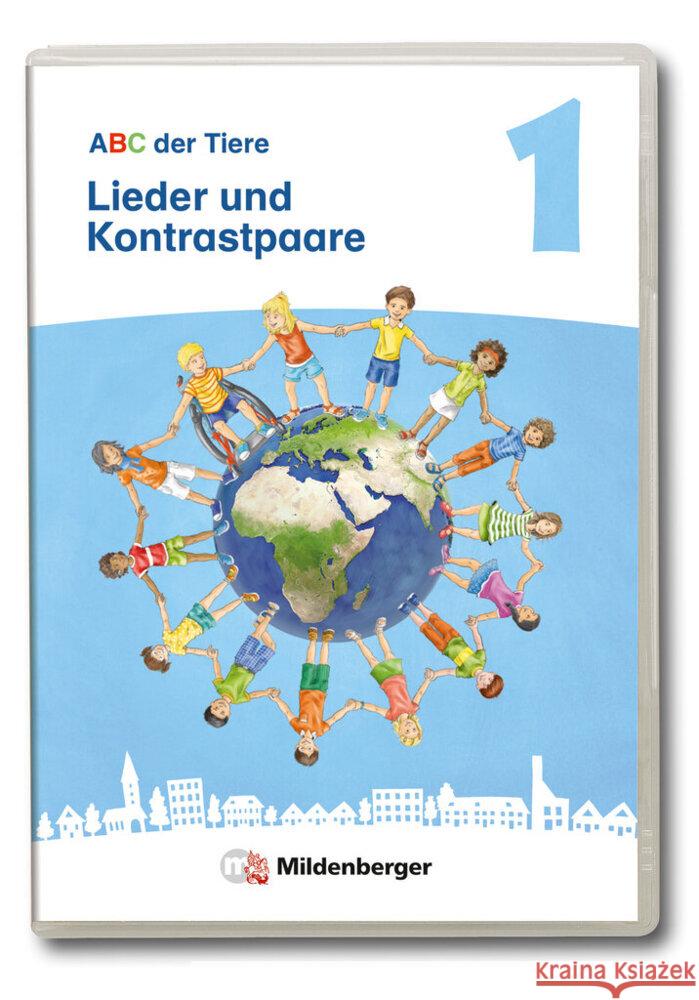 ABC der Tiere 1 Neubearbeitung - Lieder und Kontrastpaare, Audio-CD Kuhn, Klaus, Mrowka-Nienstedt, Kerstin, Hahn, Mareike 9783619147724 Mildenberger - książka