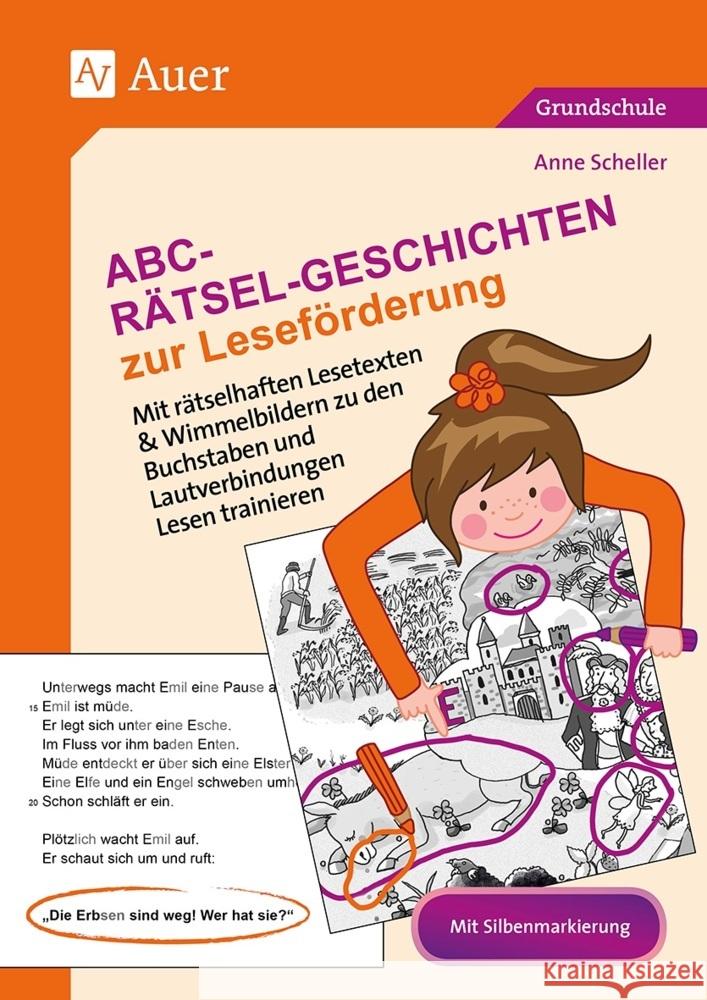 Abc-Rätselgeschichten zur Leseförderung Scheller, Anne 9783403087830 Auer Verlag in der AAP Lehrerwelt GmbH - książka