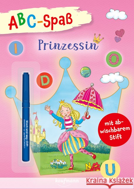 ABC-Spaß - Prinzessin  9783780665324 Kaufmann - książka