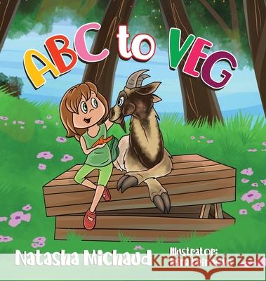 ABC to VEG Natasha Michaud Irina Dringova 9780228846956 Tellwell Talent - książka