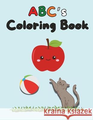 ABC's Coloring Book: Childrens Coloring Book Gina Plumb 9798328486071 Independently Published - książka