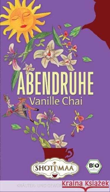 Abendruhe - Vanille Chai, Tee-Aufgussbeutel : Kräuter- und Gewürzteemischung  8717853494451 Hari Tea - książka