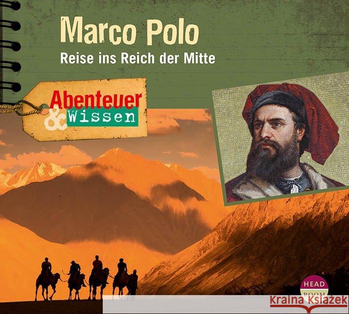 Abenteuer & Wissen: Marco Polo, Audio-CD : Reise ins Reich der Mitte, Lesung Hempel, Berit 9783942175890 headroom sound production - książka
