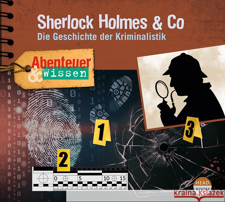 Abenteuer & Wissen: Sherlock Holmes & Co, Audio-CD Wakonigg, Daniela 9783963460555 headroom sound production - książka