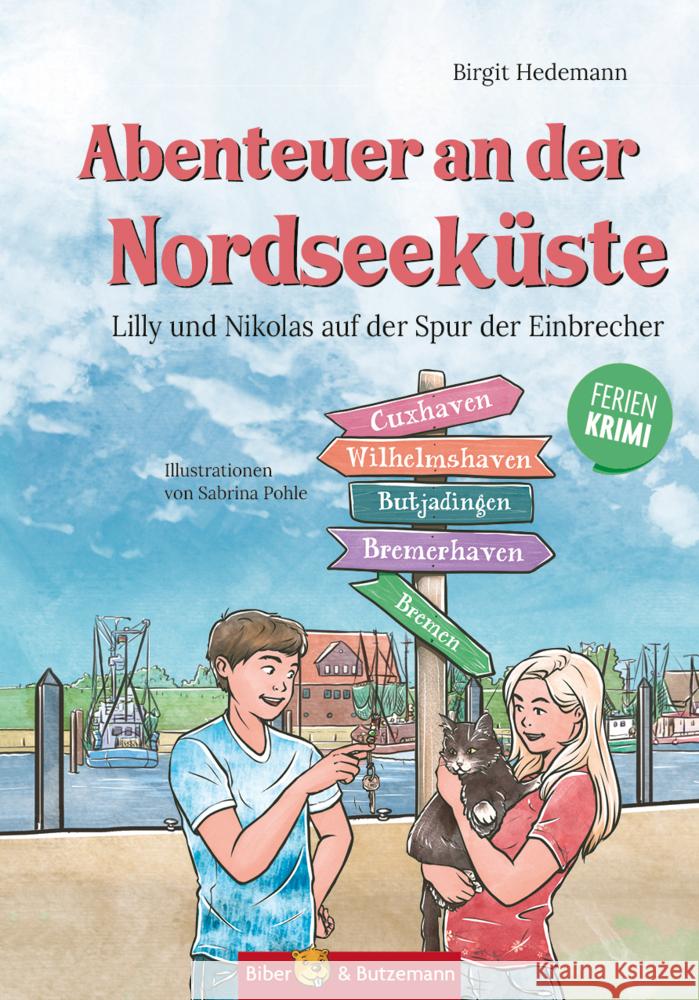 Abenteuer an der Nordseeküste Bieber-Geske, Steffi, Hedemann, Birgit 9783959161107 Biber & Butzemann - książka