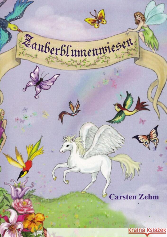 Abenteuer auf den Zauberblumenwiesen: Zwei Kinder - zwei Feen und jede Menge Spa? und Aufregung Carsten Zehm 9783384024404 Oranien-Buch - książka